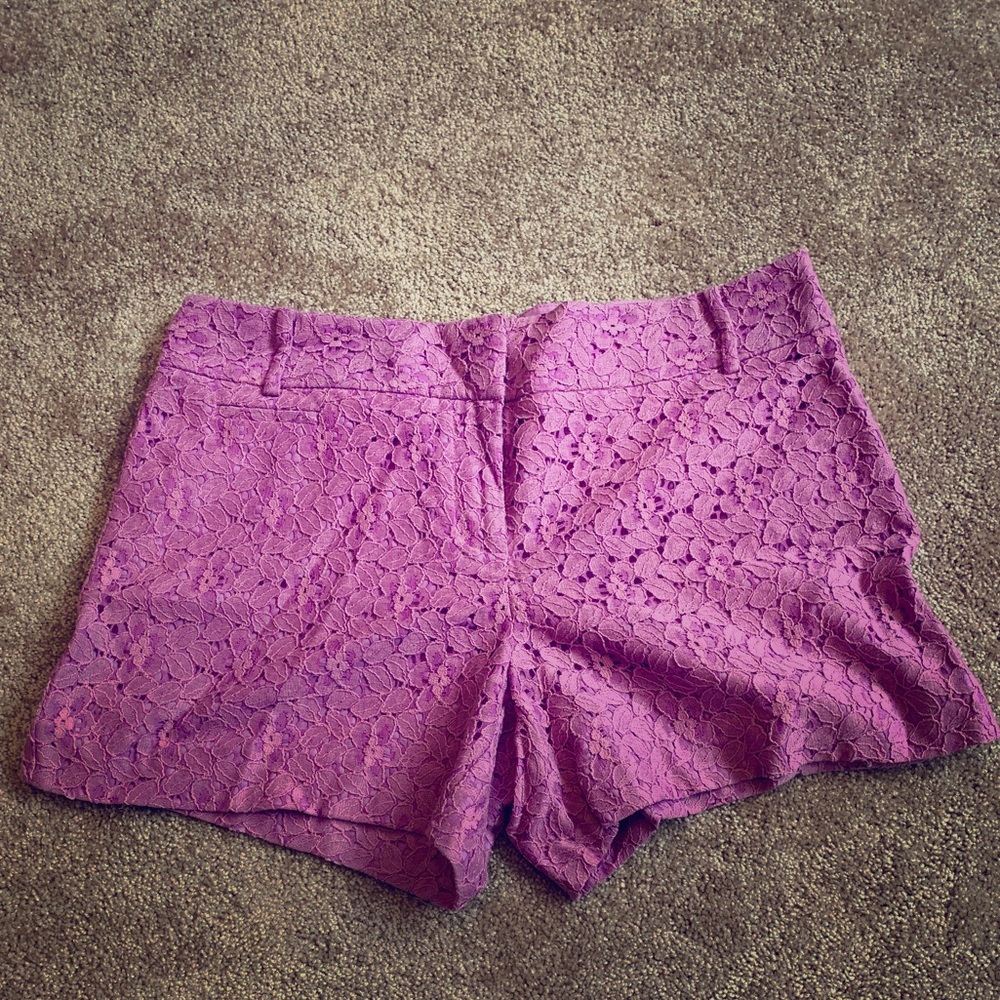 Loft lace shorts